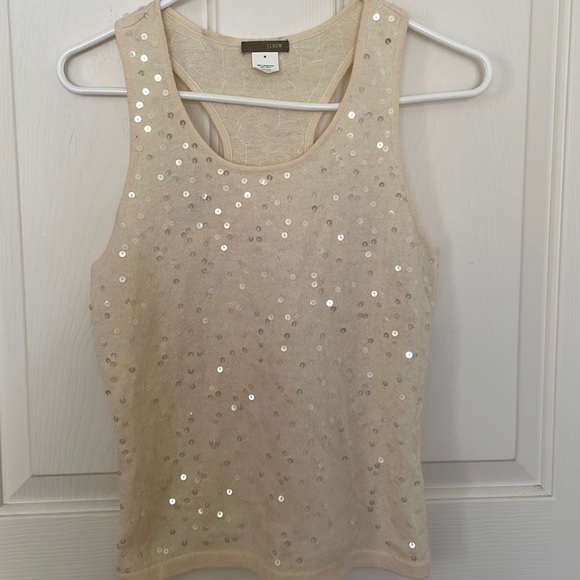 J. Crew Sweaters - J CREW SEQUIN SWEATER TOP